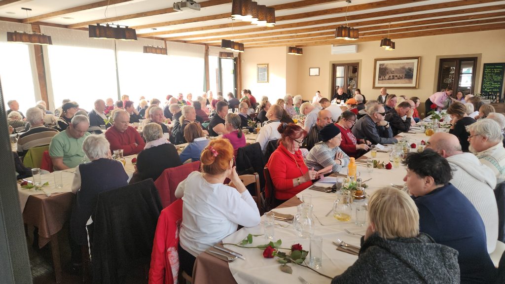 Zbrana množica prisotnih - Redni občni zbor MDSS LJ, Rogovilc Ljubljana, 25.3.2026