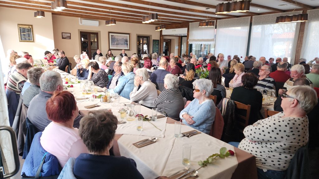 Zbrana množica prisotnih - Redni občni zbor MDSS LJ, Rogovilc Ljubljana, 25.3.2026