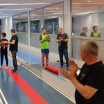 Rok Janežič in Igor Žagar (MDSS LJ) na stezi. 3. pokal Taborske jame, 7. april 2026.